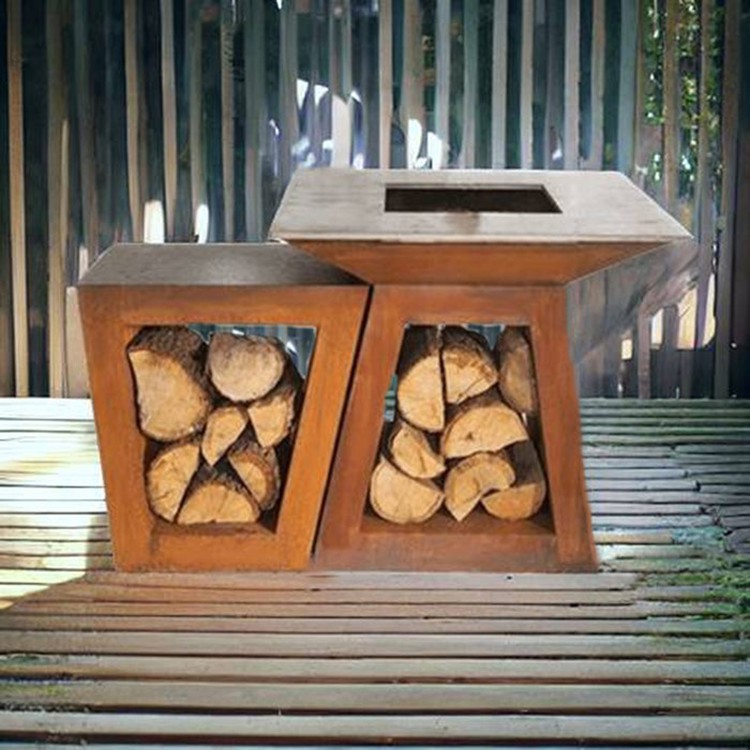 BBQ corten steel barbecue grill BBQ corten steel barbecue grill