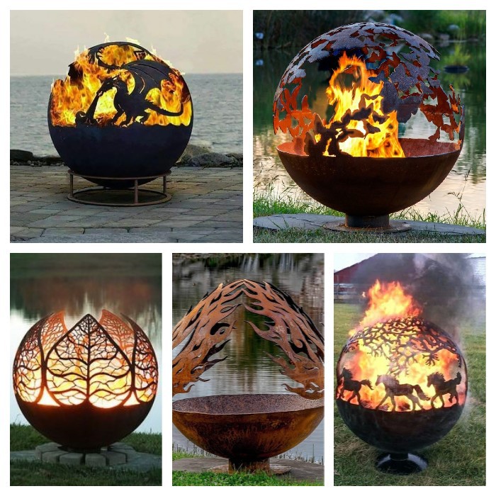 fire pit ball fire pit ball