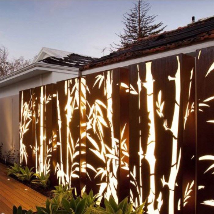 garden wall decoration artificial privacy screen