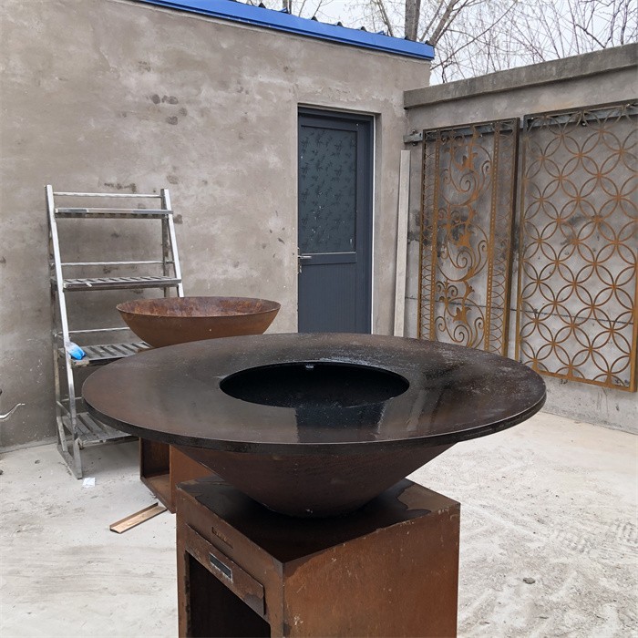 Corten Steel BBQ Tabletop