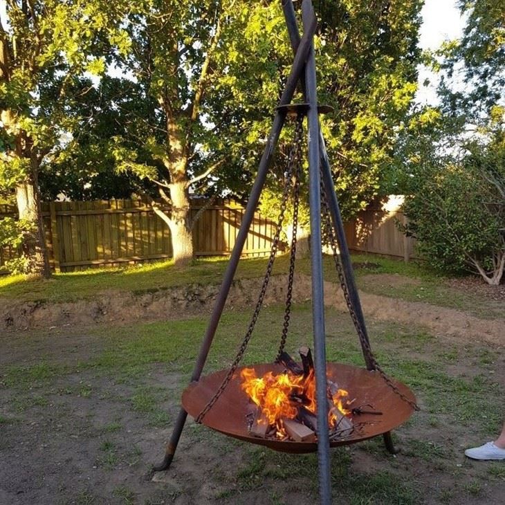 Corten Steel Fire Pits