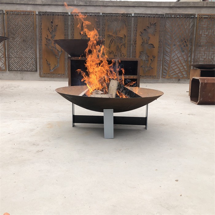 Corten Steel Fire Pits