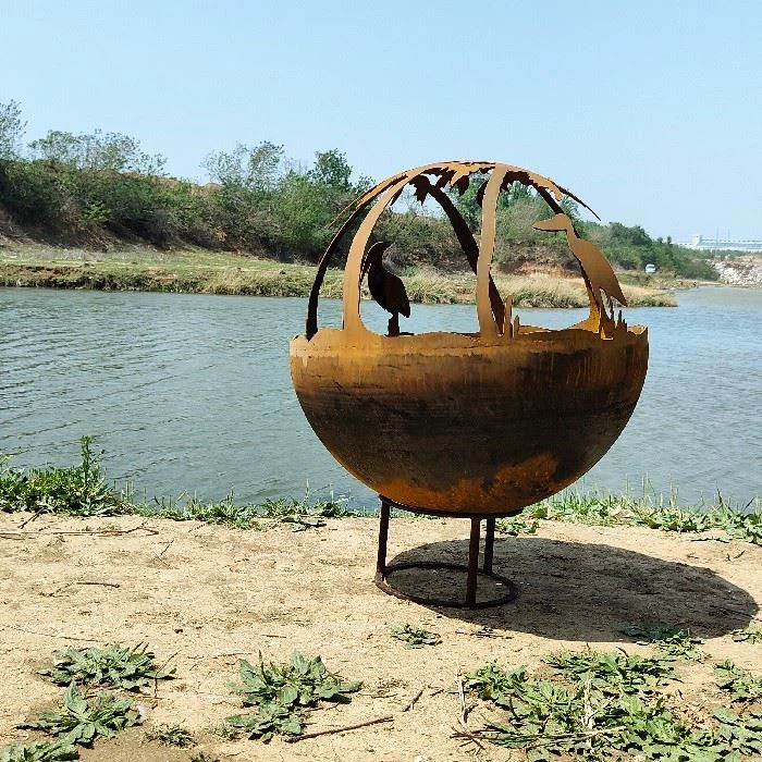 Fireplace Firepit Sculpture