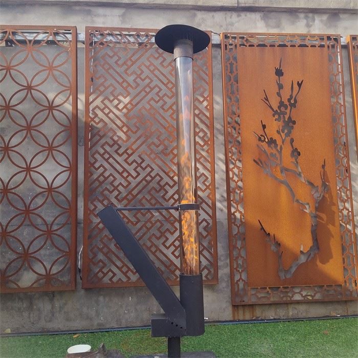 Outdoor Carbon Steel Pellet Heaters