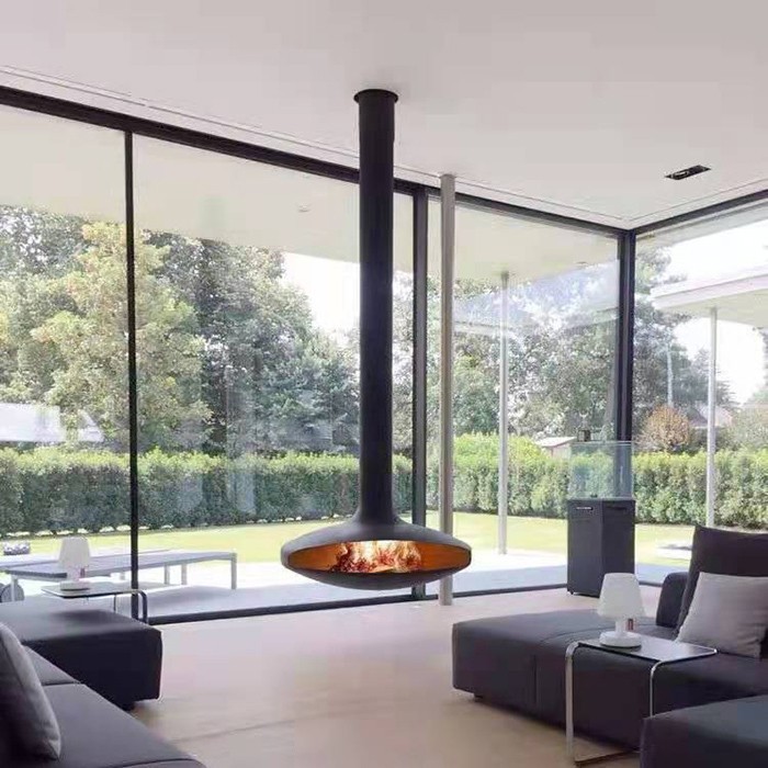 wall hanging above fireplace