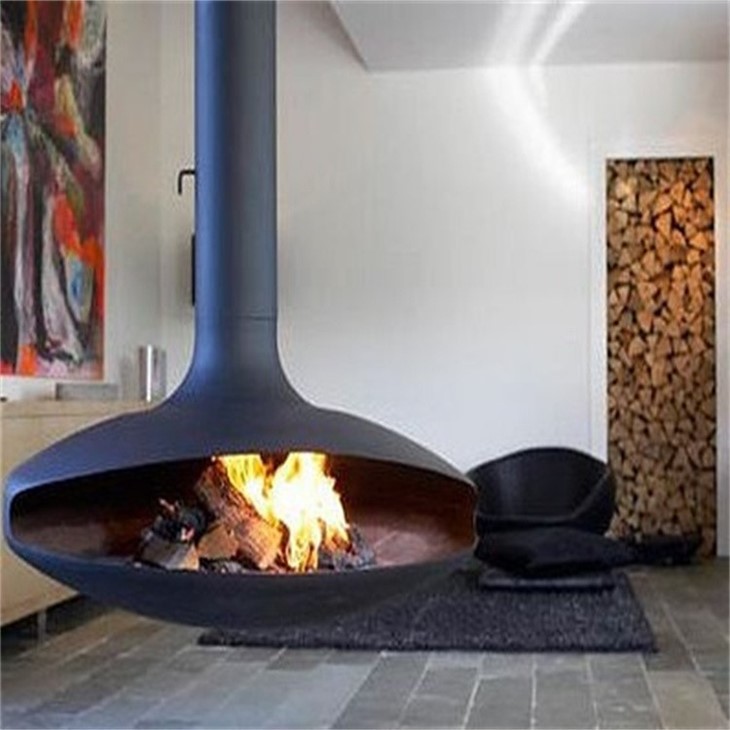 Ceiling Hanging Log Burners