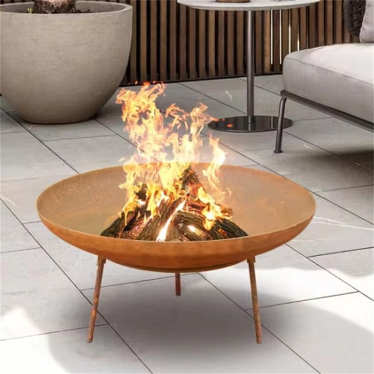 Corten Steel 60cm Fire Bowl