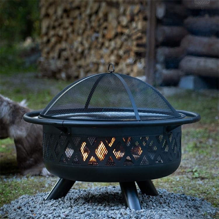 Black Steel Fire Pit Black Steel Fire Pit