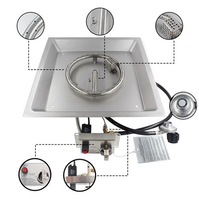 Homemade Fire Pit Burner