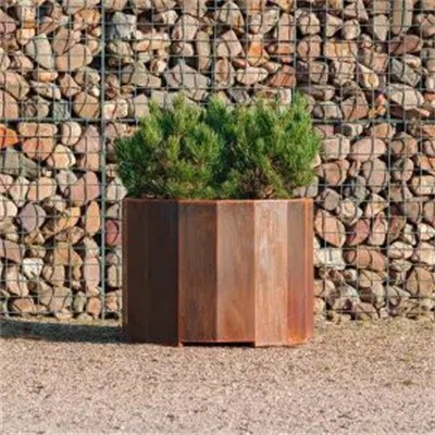 Outdoor Patina Planter